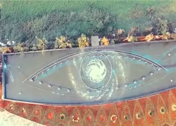 Mumbai Regency Antila Large Musical Water Fountain Project, India масштабный музыкальный фонтан