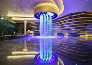 digital water curtain