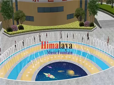 Changsha Himalaya Musical Fountain