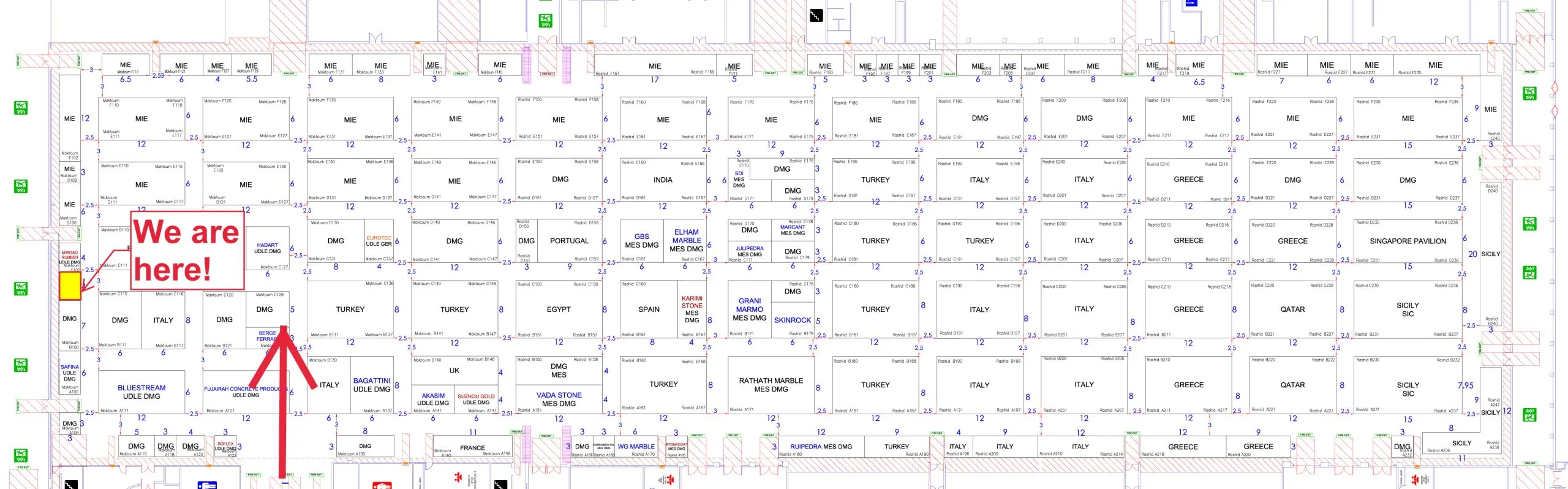 I:CONSTRUCTION FLOOR PLANSBig 5 Dubai2023DWTC Master Floor P