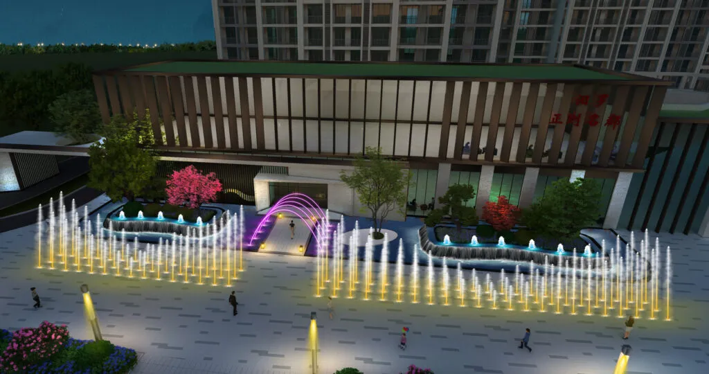 interactive fountain design