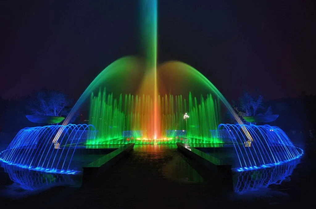Musical fountain