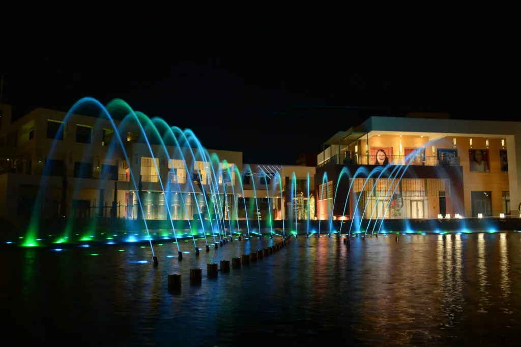 Dancing Fountain at Cairo Festival City Mall
