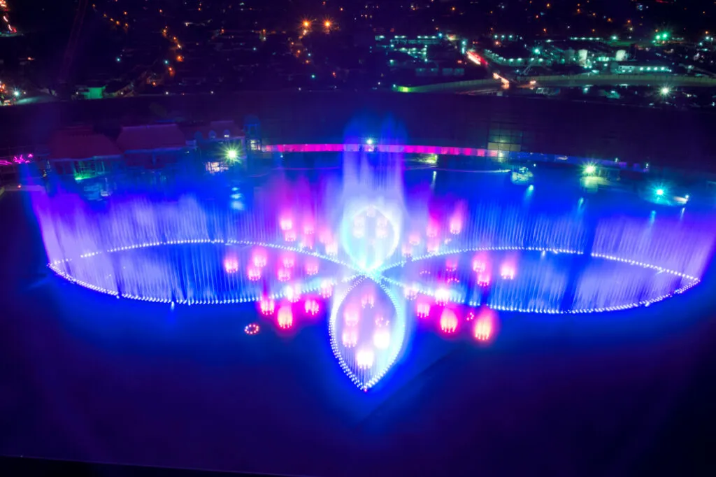Okada Manila Dancing fountain