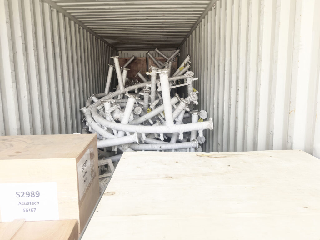 Dry floor music fountain