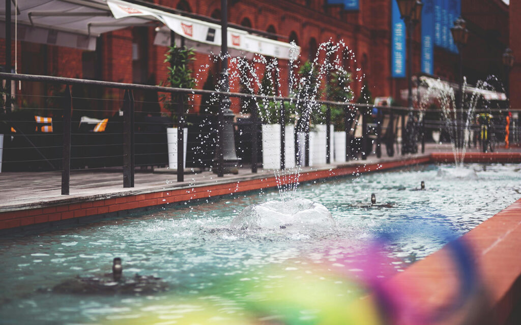 What are there different types of fountains?