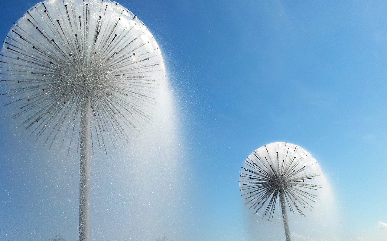 What are the different types of fountain control systems?