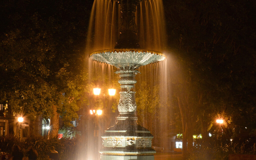 How fountains are constructed?