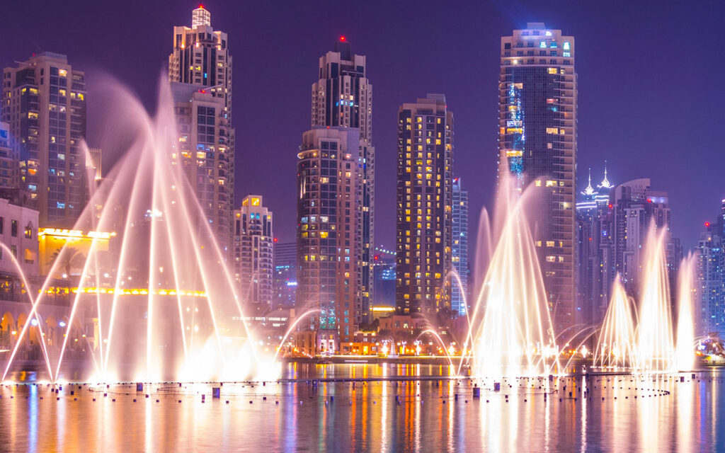 What is the objective (purpose) of musical fountain?