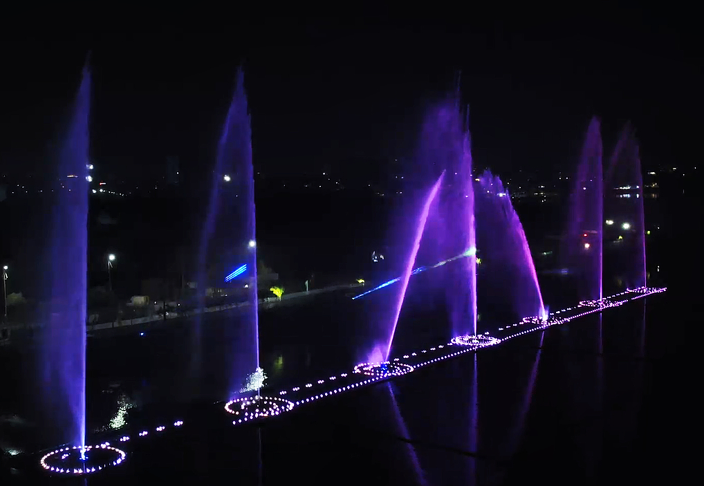 Which is the largest/biggest fountain in India?