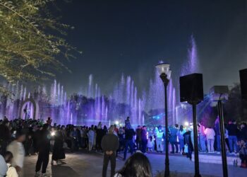 Музыкальные фонтаны в Казахстане