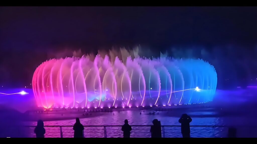 Dancing Fountains in Turkmenistan