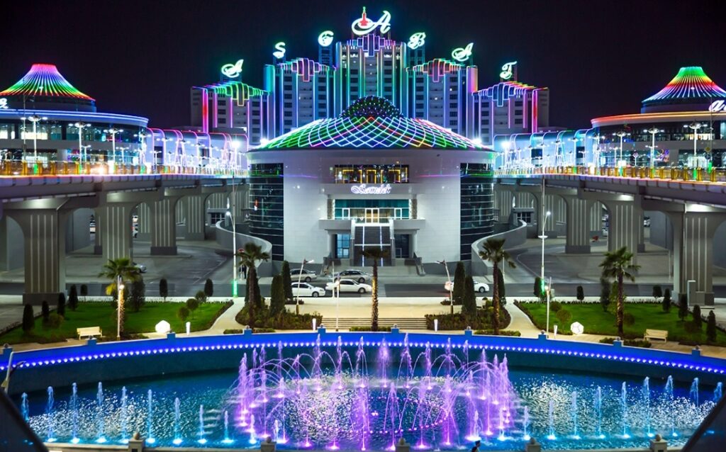 Ashgabat Mall Fountain