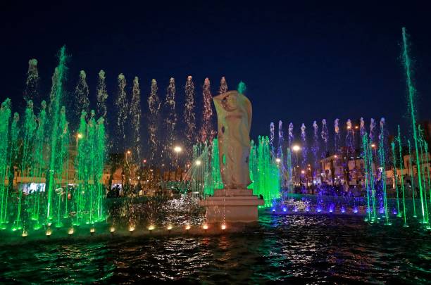 ميزات المياه الراقصة