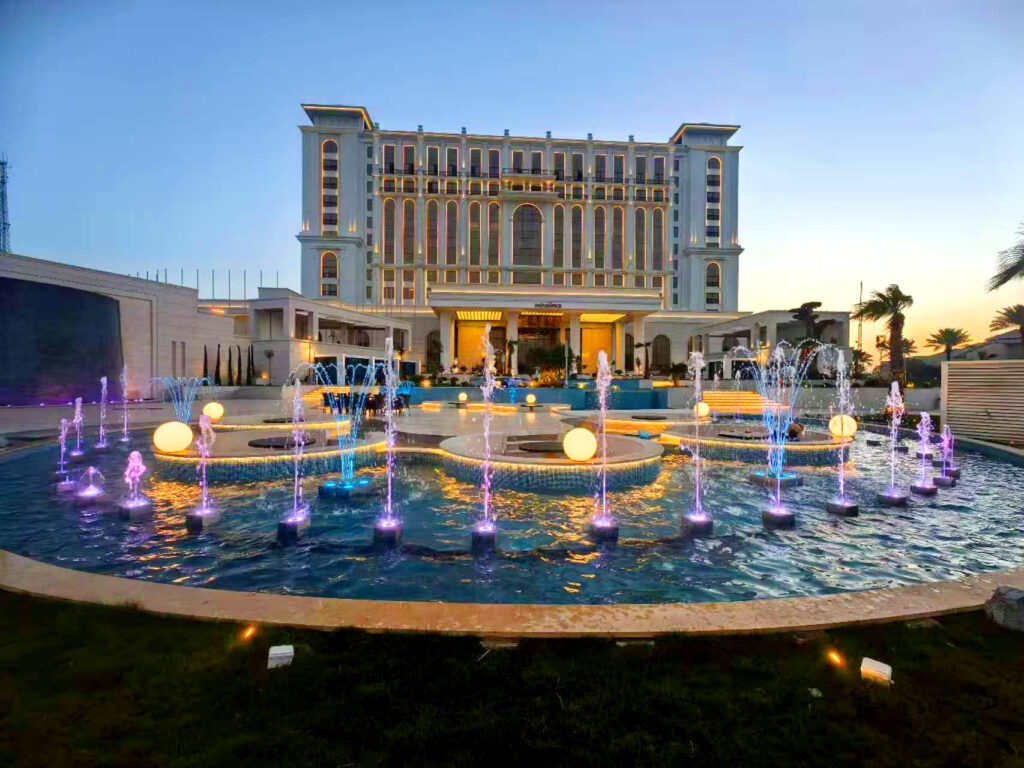 Musical Dancing Fountains in Iraq